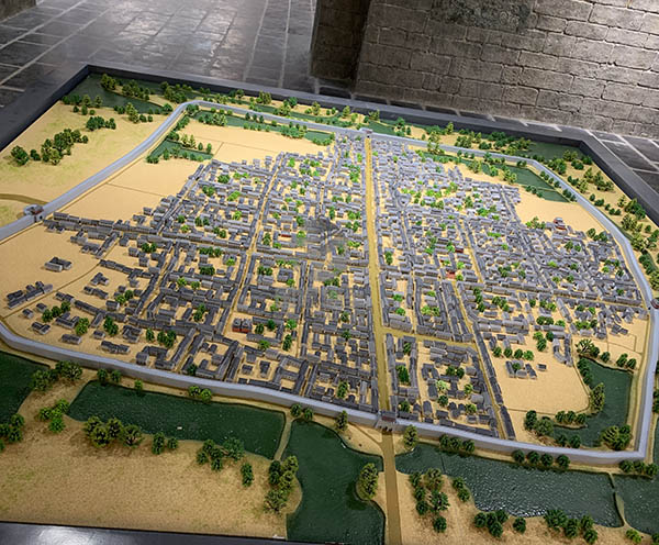 石首市建筑模型