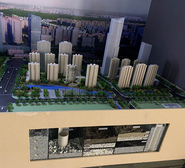 石首市建筑模型
