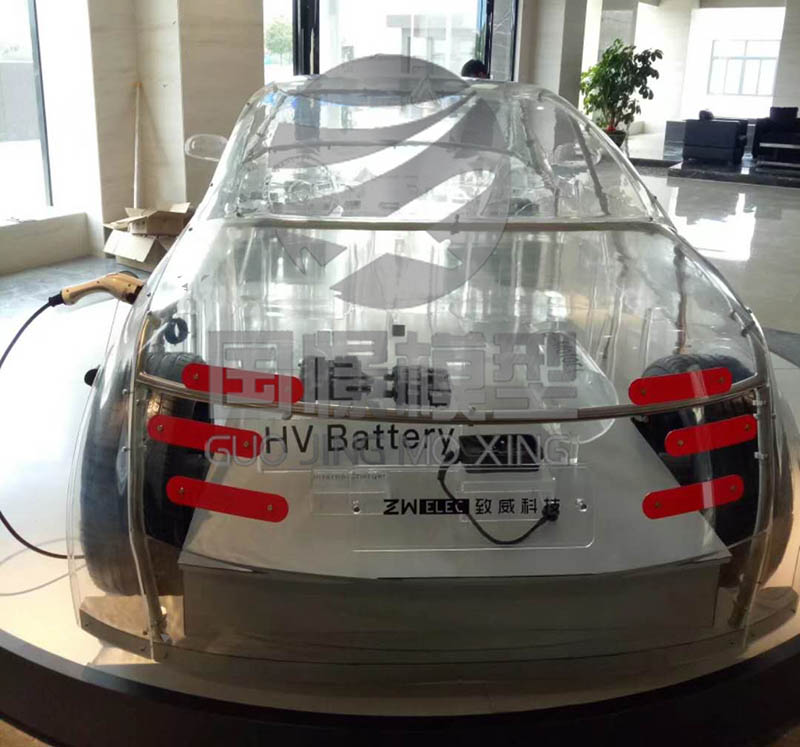 石首市透明车模型